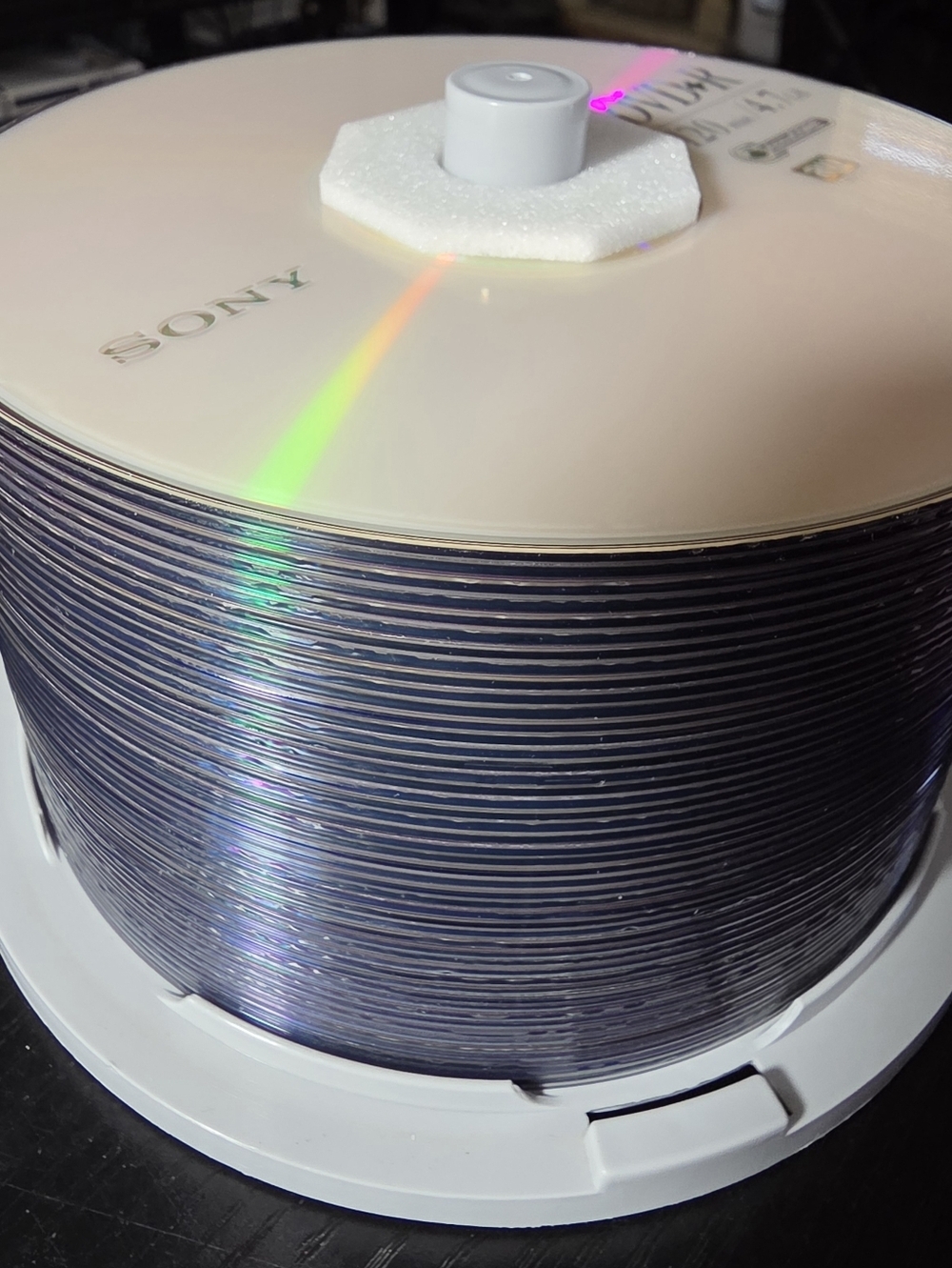 48 Pack Sony DVD+R 4.7GB 120Min Storage